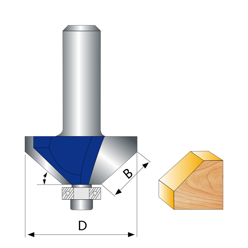 45° Chamfer Bits