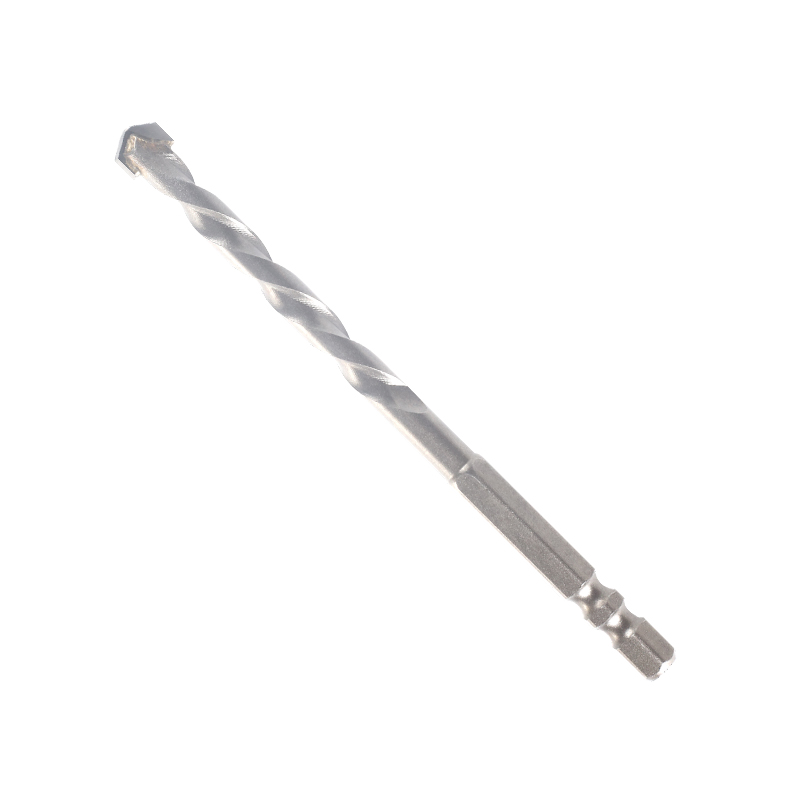 Masonry drill bit with hex shank